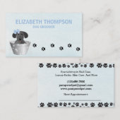 ブルードッググルーミングドッグスパ 予約カード (正面/裏面)