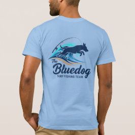 ブルードッグサーフ魚釣り Tシャツ