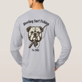 ブルードッグサーフ魚釣りTシャツ Tシャツ