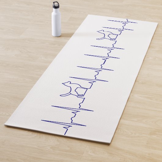 ブルードッグハートビートヨガマット ヨガマット (インサイチュ)