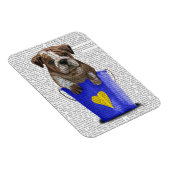 ブルードッグバケットのラブブルー マグネット (右側)