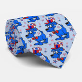 ブルードッグファッションメンズネクタイ – 7月4日 ネクタイ (ロール)