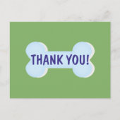 ブルードッグボーンありがとうはがき ポストカード (正面)