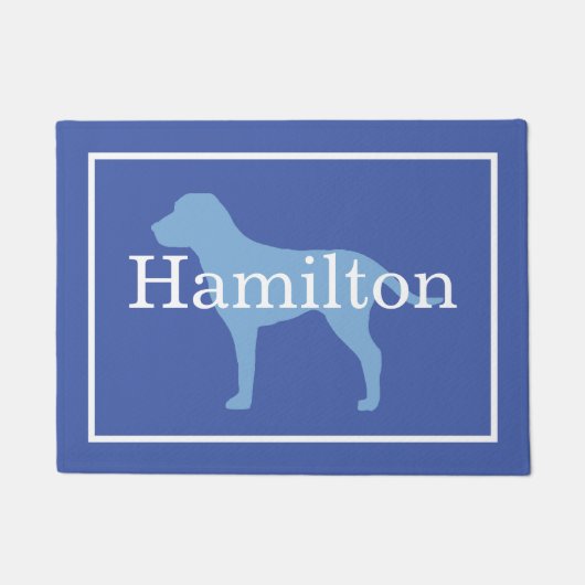 ブルードッグ ドアマット (正面)