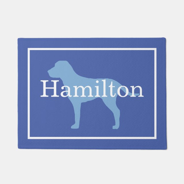 ブルードッグ ドアマット (正面)