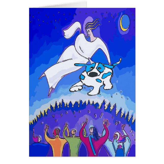 ブルードットドッグ、天国からのプレゼント (正面)