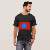 ブルードットレッド州カンザス Tシャツ (正面フル)