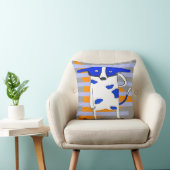 ブルードット犬 クッション (椅子)