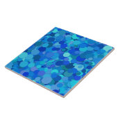 ブルードット紙吹雪 タイル (側面)