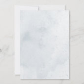 ブルードライボホフラワーズブルーブライダルブランチ 招待状 (裏面)