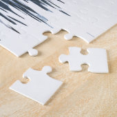 ブルードラゴンアンドムーンイラストレーション  ジグソーパズル (側面)