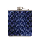 ブルードラゴンスケールメタルルック フラスク (裏面)