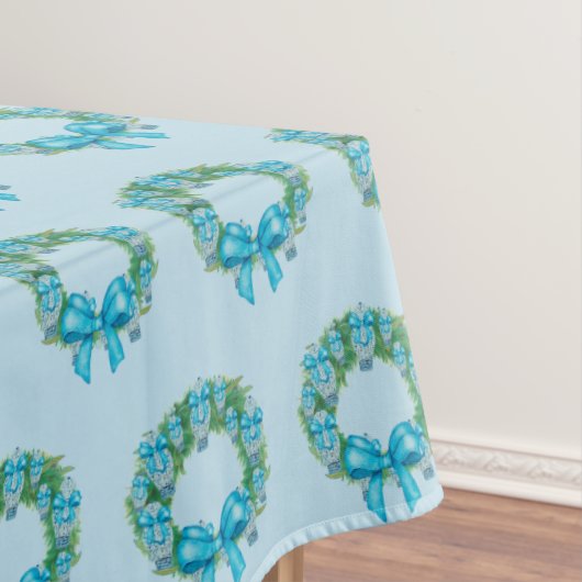 ブルードラゴンズChinoiserie Ginger Jar Jars テーブルクロス (インサイチュ)