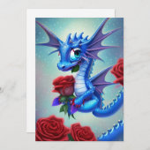 ブルードラゴンバレンタイン シーズンカード (正面/裏面)