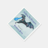 ブルードラゴンバースデーパーティー スタンダードカクテルナプキン (角)