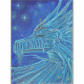 ブルードラゴンビニールのシールbyルネ・ラヴォワ シール (正面)