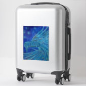 ブルードラゴンビニールのシールbyルネ・ラヴォワ シール (スーツケース)