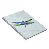 ブルードラゴンフライアートジャーナルノートブック ノートブック (右側)