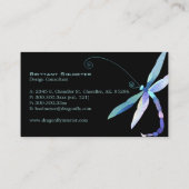 ブルードラゴンフライクリエイティブデザイナー 名刺 (裏面)