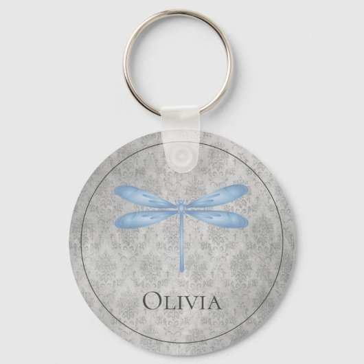 ブルードラゴンフライダマスク キーホルダー (正面)