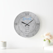 ブルードラゴンフライダマスク ラージ壁時計 (ホーム)