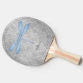 ブルードラゴンフライダマスク 卓球ラケット (横)