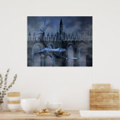 ブルードラゴンフライト ポスター (キッチン)