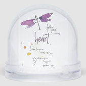 ブルードラゴンフライ夢#2スノーグローブ (裏面)