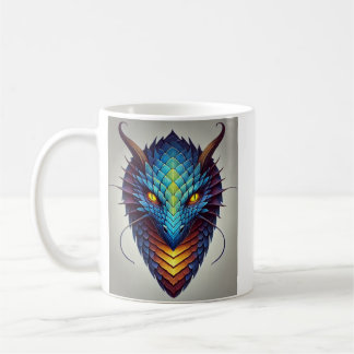 ブルードラゴンヘッド コーヒーマグカップ