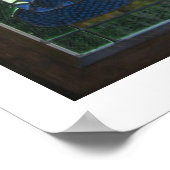 ブルードラゴンポスター ポスター (角)