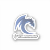 ブルードラゴンロゴシール シール (正面)