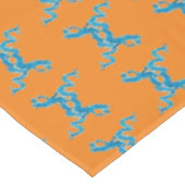 ブルードラゴン中国のCCのダンス テーブルクロス (アングル)