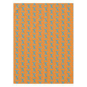 ブルードラゴン中国のCCのダンス テーブルクロス (正面)