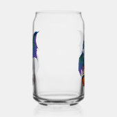 ブルードラゴン日が差すことギターミュージック ガラス缶 (右)