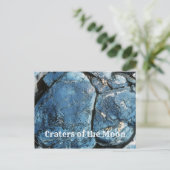 ブルードラゴン溶岩の流れ、月のクレーター ポストカード (スタンド正面)