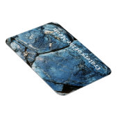 ブルードラゴン溶岩の流れ、月のクレーター マグネット (右側)