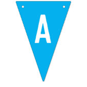 ブルードラゴン誕生日バンティンフラッグ バンティングフラッグ (第3の旗)