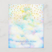 ブルードラゴン赤ちゃんシャワー予測とアドバイス (裏面)