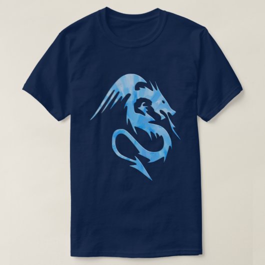 ブルードラゴン Tシャツ (デザイン正面)