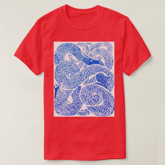 ブルードラゴン Tシャツ (デザイン正面)