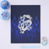 ブルードラゴンinクロムカーボンファイバースタイル チラシ (シングル)