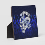 ブルードラゴンinクロムカーボンレーシングフレイムス フォトプラーク (正面)