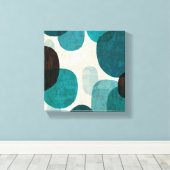 ブルードリップ キャンバスプリント (インサイチュ (ウッドフロア))