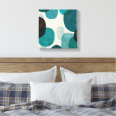 ブルードリップ キャンバスプリント (インサイチュ (寝室))