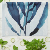 ブルードリフトI キッチンタオル (折り畳み)