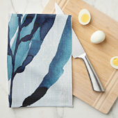 ブルードリフトI キッチンタオル (四つ折り)