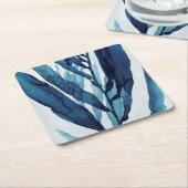 ブルードリフトI スクエアペーパーコースター (アングル)