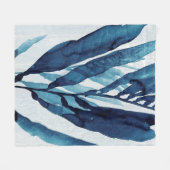 ブルードリフトI フリースブランケット (正面(横))