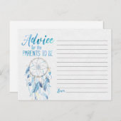 ブルードリームキャッチャーアドバイスカード ポストカード (正面/裏面)