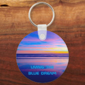 ブルードリームサンセットサンタモニカ キーホルダー (正面)